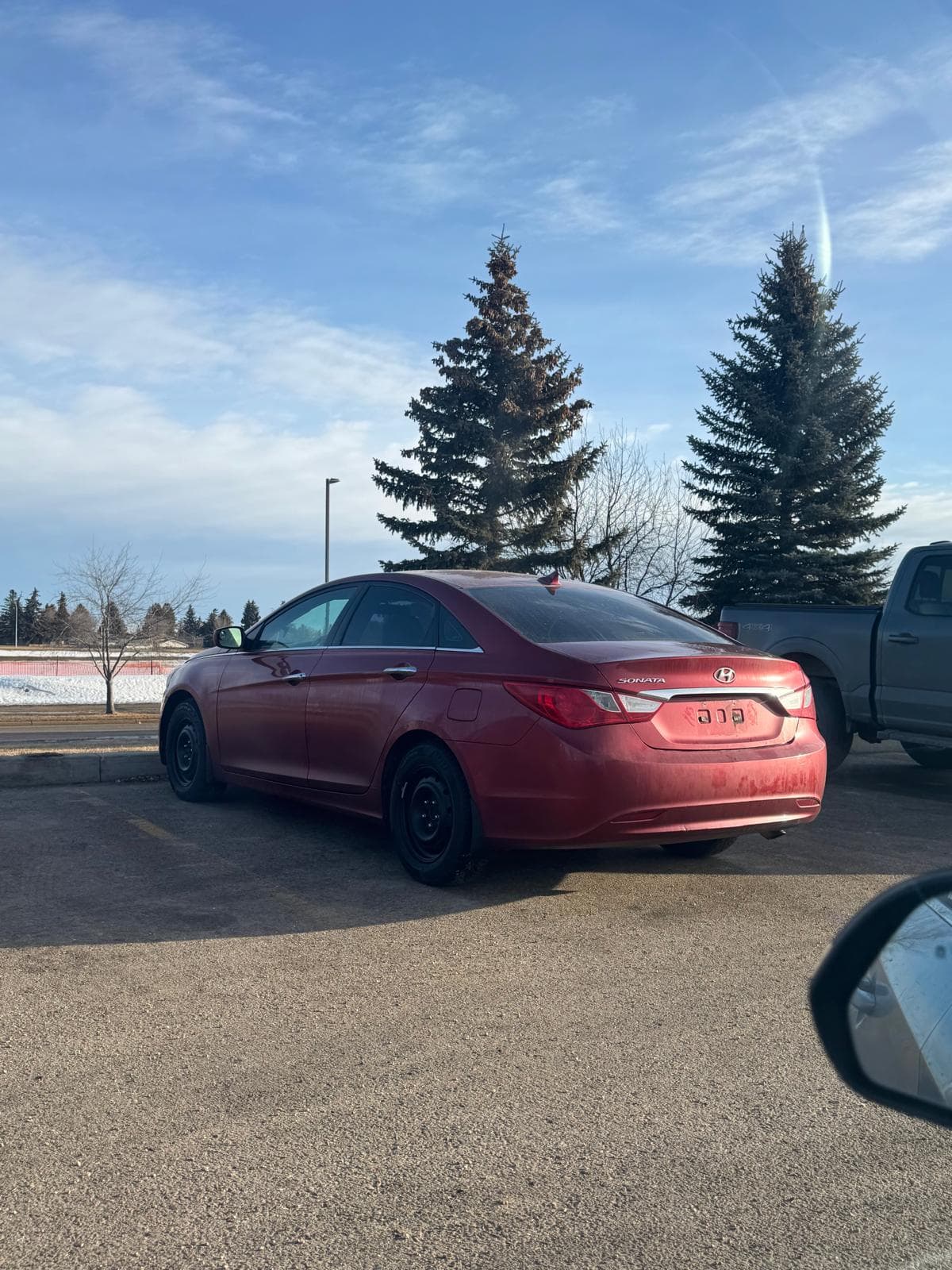 Scrap Hyundai Sonata ready for free removal in Calgary